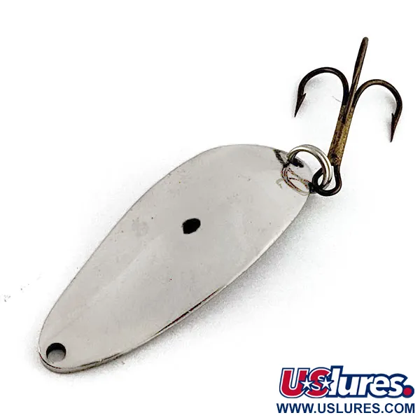 Vintage  Seneca Little Cleo (Hula Girl), 1/3oz nickel fishing spoon #20368