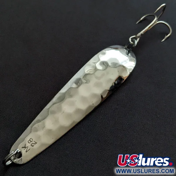 Vintage   Len Thompson Northern King NK28, 1/2oz silver fishing spoon #20374