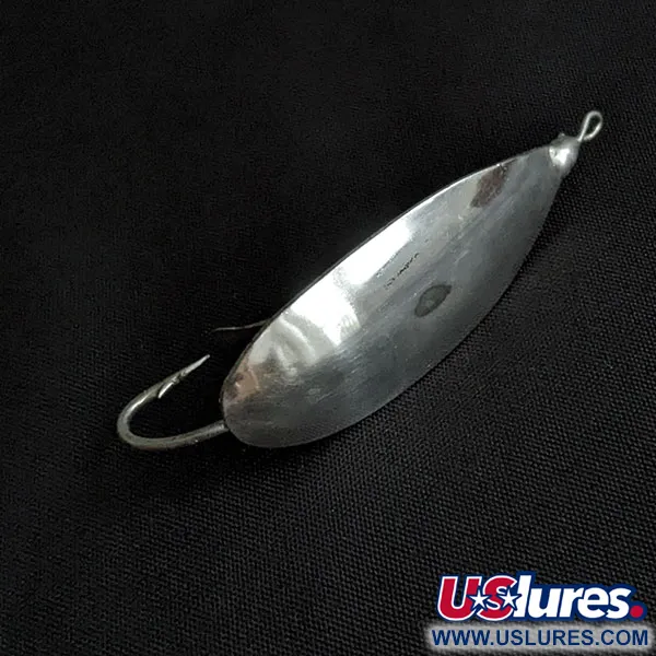 Vintage   Johnson Silver Minnow, 3/16oz nickel fishing spoon #20385