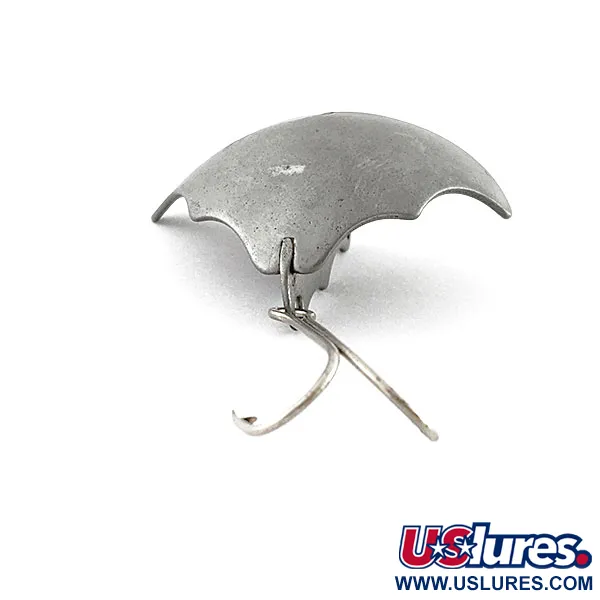 Vintage  Harrison Industries Baby Bat, 1/2oz silver fishing spoon #20401