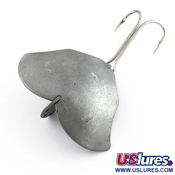 Vintage  Harrison Industries Baby Bat, 1/2oz silver fishing spoon #20401