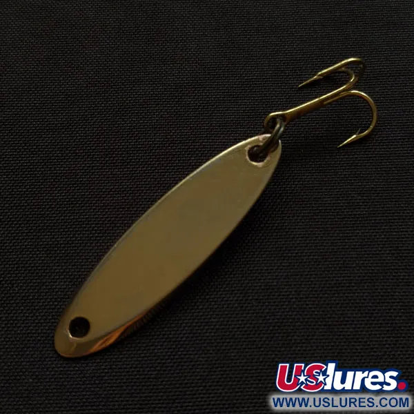 Vintage  Acme Kastmaster, 1/8oz gold fishing spoon #20409
