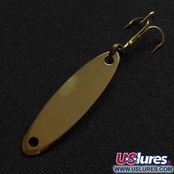 Vintage  Acme Kastmaster, 1/8oz gold fishing spoon #20411