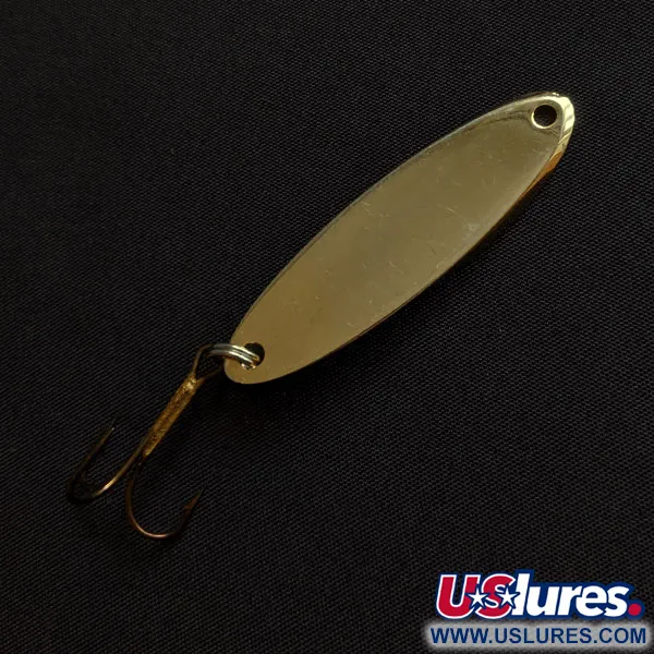 Vintage  Acme Kastmaster, 3/8oz gold fishing spoon #20415