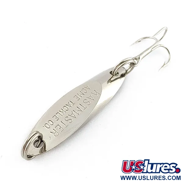 Vintage  Acme Kastmaster, 1/8oz nickel fishing spoon #20419