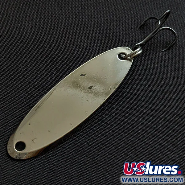 Vintage  Acme Kastmaster, 1/4oz nickel fishing spoon #20420