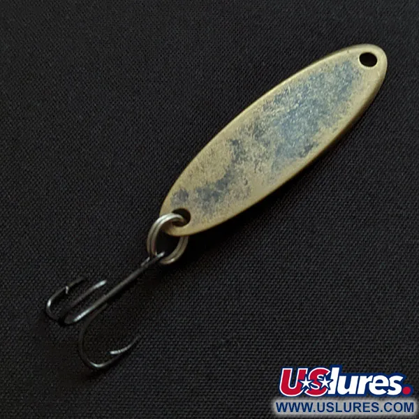 Vintage  Acme Kastmaster, 1/4oz brass fishing spoon #20432