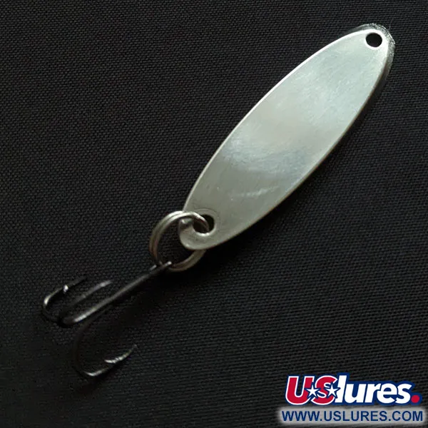 Vintage  Acme Kastmaster, 1/4oz nickel fishing spoon #20458