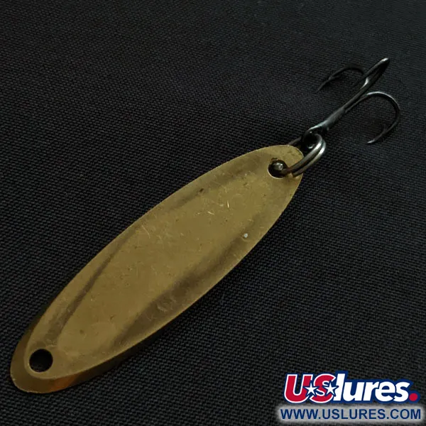 Vintage  Acme Kastmaster, 1/4oz brass fishing spoon #20459