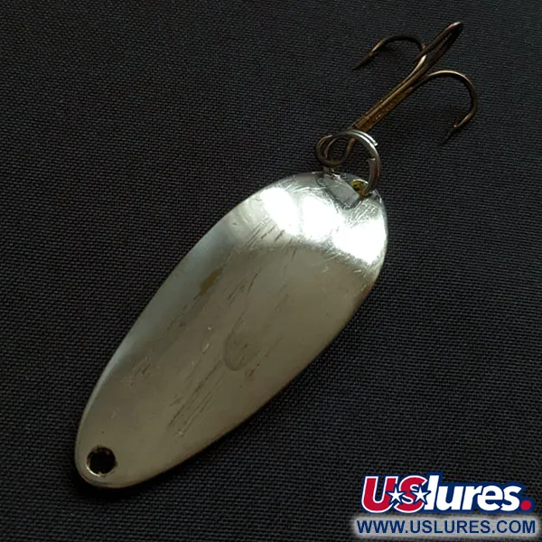 Vintage  Eppinger Dardevle Devle-Dog 5300, 1/3oz nickel fishing spoon #20466