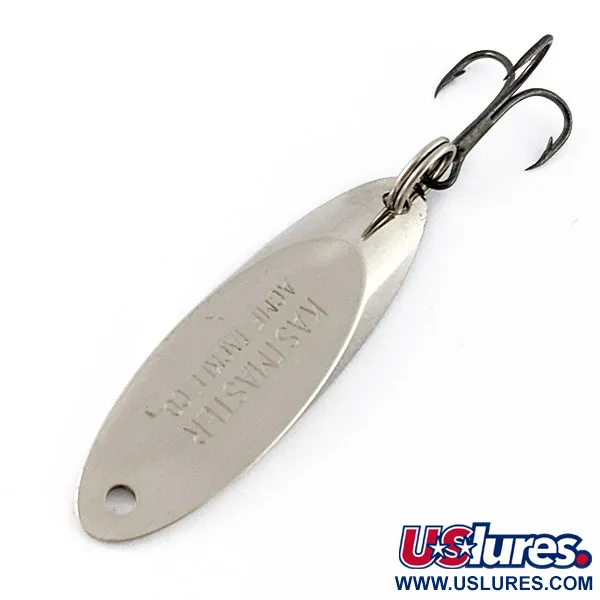 Vintage  Acme Kastmaster, 1/4oz nickel fishing spoon #20467