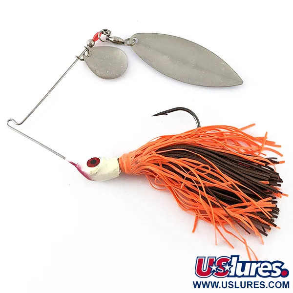 Vintage  Booyah BOOYAH Tandem Counter Strike Spinnerbait, 1/2oz white fishing #20471