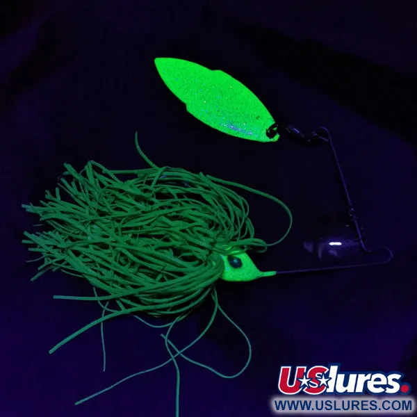 Vintage  Other Elite Spinnerbait UV, 1/2oz chartreuse UV glows fishing #20472