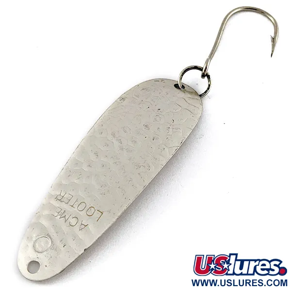 Vintage   Acme Looter, 1/8oz silver fishing spoon #20485