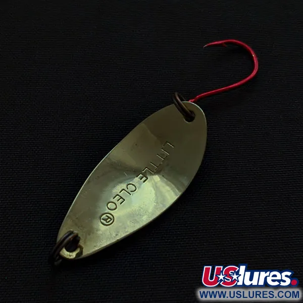 Vintage   Acme Little Cleo, 1/16oz gold fishing spoon #20487