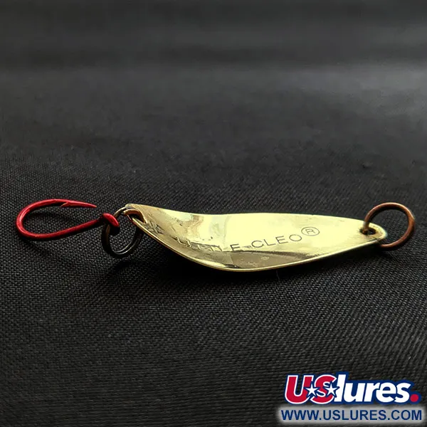 Vintage   Acme Little Cleo, 1/16oz gold fishing spoon #20487