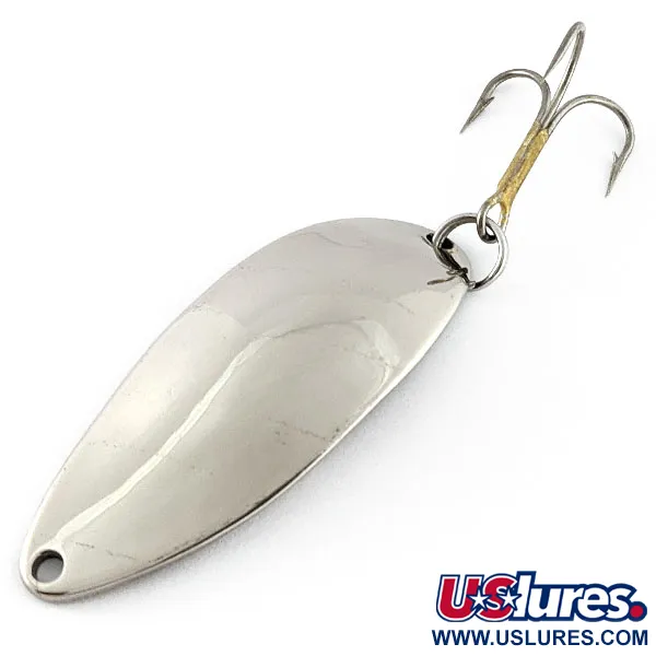 Vintage  Seneca Little Cleo (Hula Girl), 1/2oz nickel fishing spoon #20489