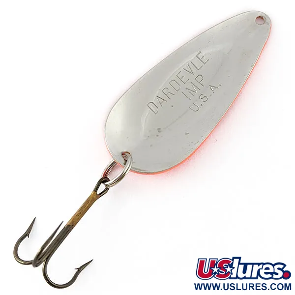 Vintage  Eppinger Dardevle Imp UV, 2/5oz Ladybug fishing spoon #20494