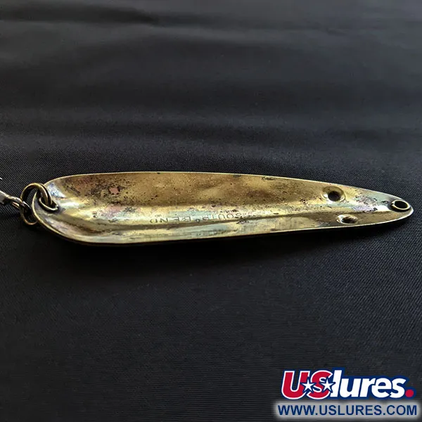 Vintage   South Bend, 3/4oz brass fishing spoon #20498