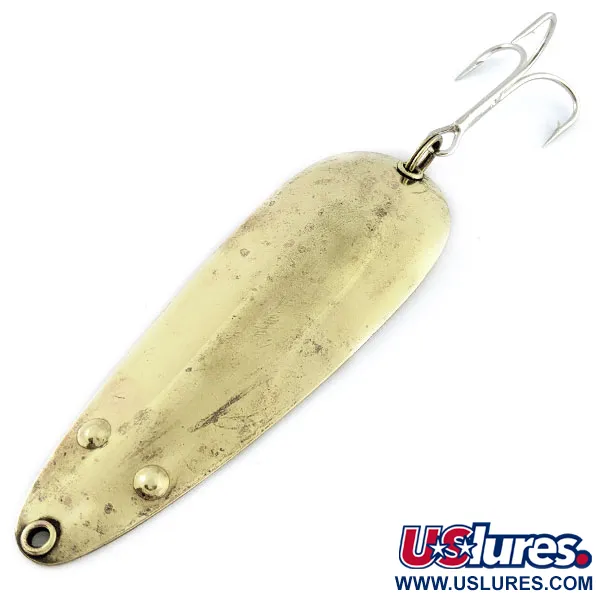 Vintage   South Bend, 3/4oz brass fishing spoon #20498