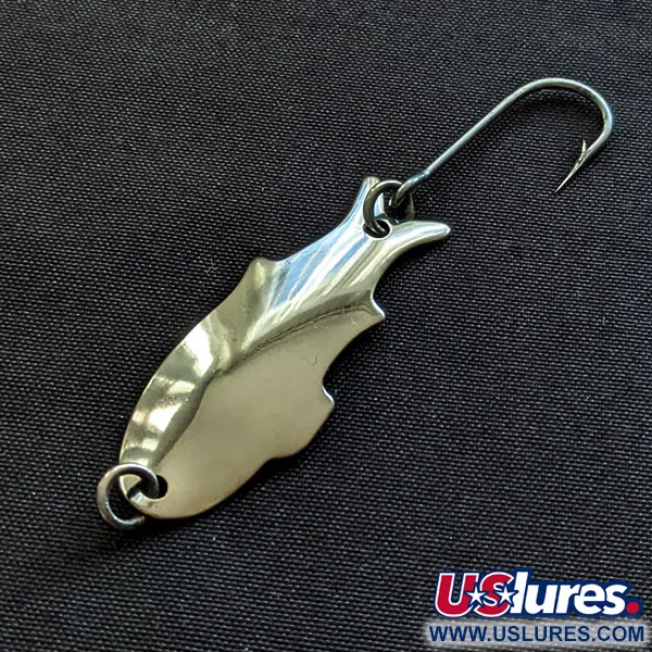 Vintage   Shoff's Big Triple Teazer, 1/16oz nickel fishing spoon #20503