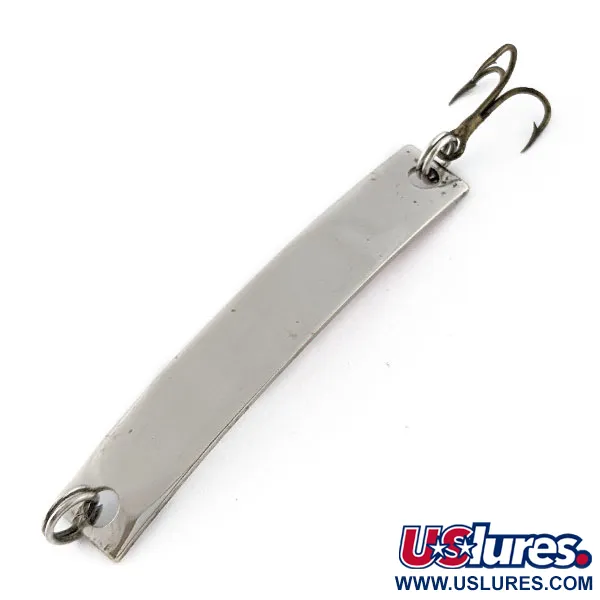 Vintage  Yakima Bait Skiny-miny, 1/8oz nickel/red fishing spoon #20510