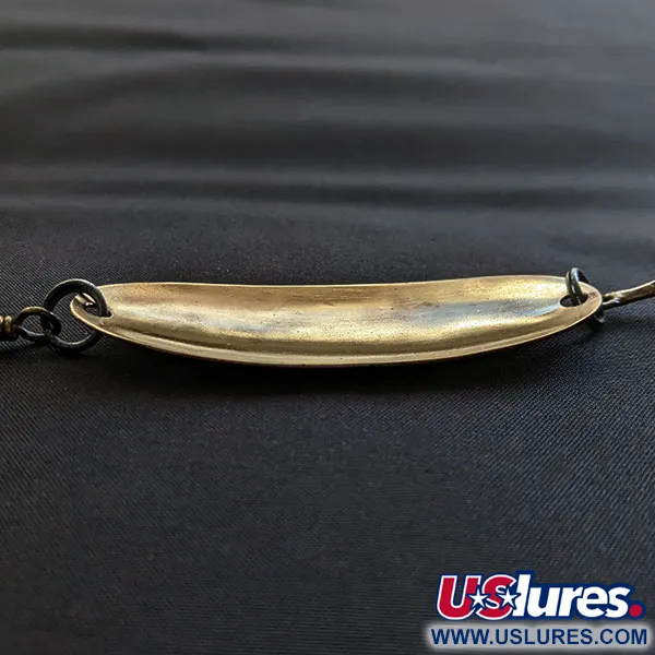 Vintage   Pflueger Scamper, 2/5oz brass fishing spoon #20513