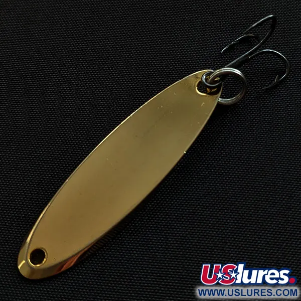 Vintage  Acme Kastmaster, 1/4oz gold fishing spoon #20520