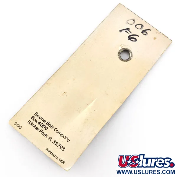  Boone Bait  Boone Fly popper,  black/yellow fishing #20540