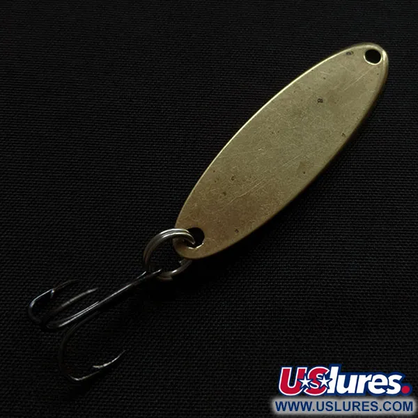 Vintage  Acme Kastmaster, 1/4oz brass fishing spoon #20543