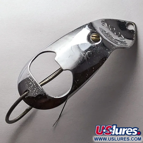 Vintage  Guarantee Mfg Chicago  Smoothie Spoon & Bottle Opener Guaranteed Mfg, 3/4oz nickel fishing spoon #20555