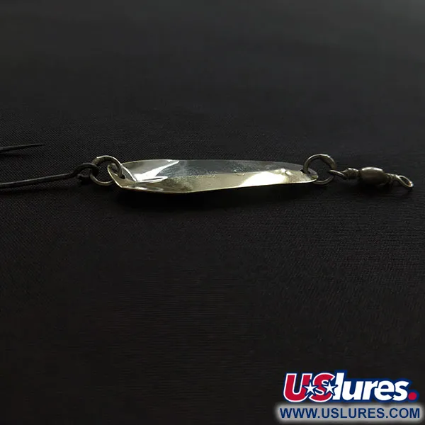 Vintage   Luhr Jensen McMahon 3, 3/32oz brass/nickel fishing spoon #20556