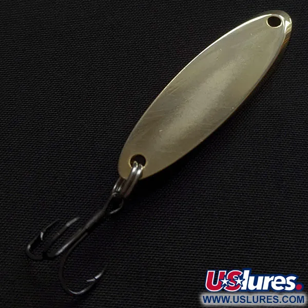 Vintage  Acme Kastmaster, 1/4oz gold fishing spoon #20558