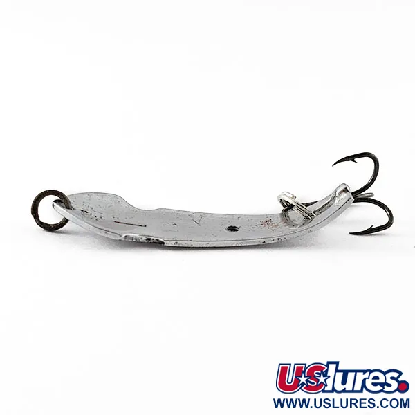 Vintage   Tony Accetta Pet Spoon 13, 3/16oz nickel fishing spoon #20566