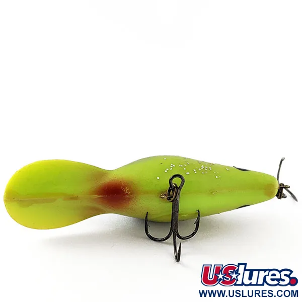Vintage   Rogers Deep JIM, 1/2oz green fishing lure #20570