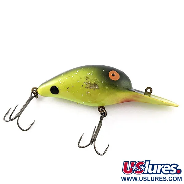 Vintage   Rogers Deep JIM, 1/2oz green fishing lure #20570