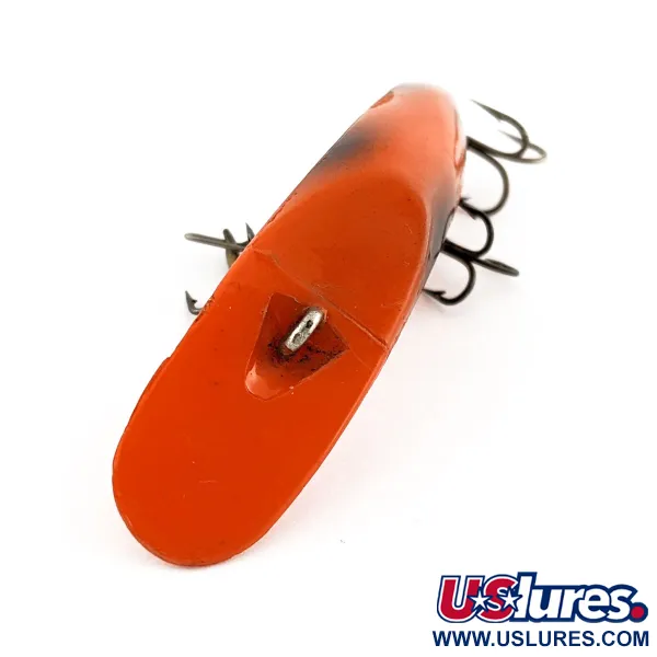Vintage   Kmart Kresge #319, 1/8oz red black fishing lure #20578