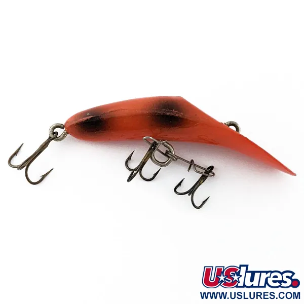 Vintage   Kmart Kresge #319, 1/8oz red black fishing lure #20578