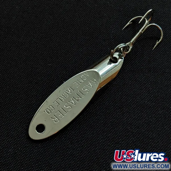 Vintage  Acme Kastmaster, 1/8oz nickel fishing spoon #20587