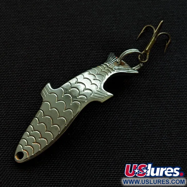 Vintage   Acme Phoebe, 3/32oz nickel fishing spoon #20588