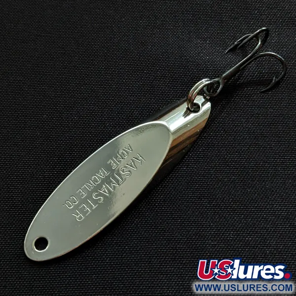 Vintage  Acme Kastmaster, 1/4oz nickel fishing spoon #20603