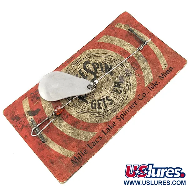  Other Mille Lacs Lake Spinner, 1/32oz nickel spinning lure #20622