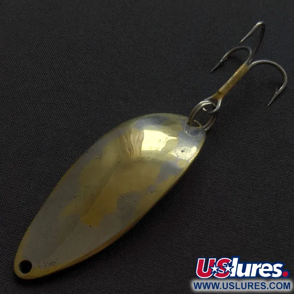 Vintage  Seneca Little Cleo (Hula Girl), 2/3oz brass fishing spoon #20637