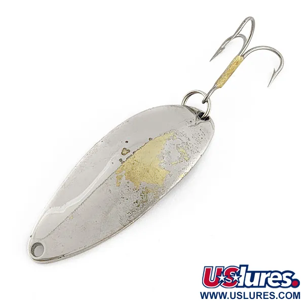 Vintage  Seneca Little Cleo (Hula Girl), 2/3oz nickel/brass fishing spoon #20653