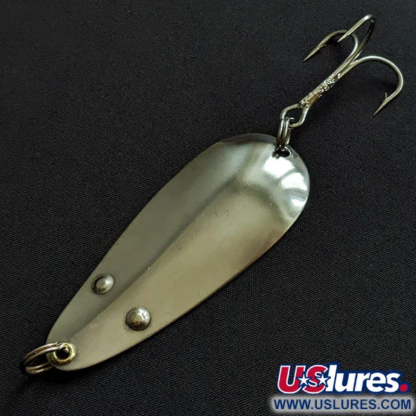 Vintage   South Bend Mousie No. 580, 3/5oz nickel fishing spoon #20655