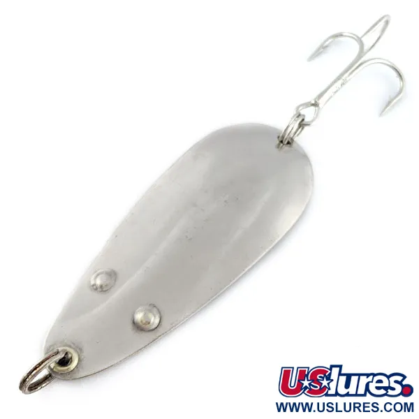 Vintage   South Bend Mousie No. 580, 3/5oz nickel fishing spoon #20655