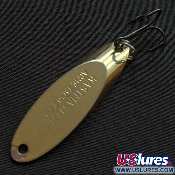 Vintage  Acme Kastmaster, 1/4oz gold fishing spoon #20656