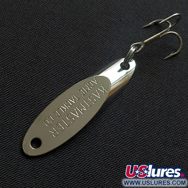 Vintage  Acme Kastmaster, 1/8oz nickel fishing spoon #20670