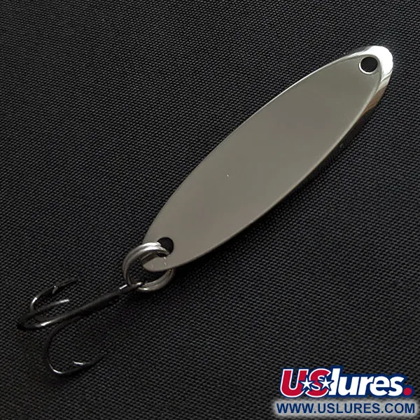 Vintage  Acme Kastmaster, 1/4oz nickel fishing spoon #20671