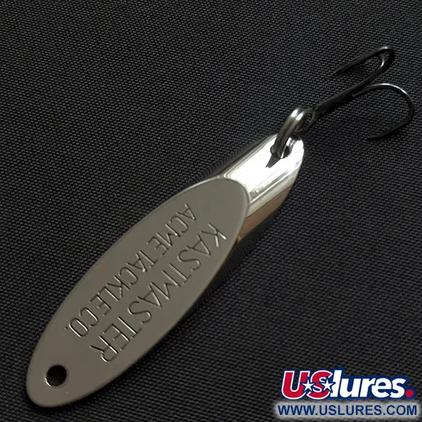 Vintage  Acme Kastmaster, 1/4oz nickel fishing spoon #20671